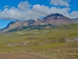 in den Alpen dem Monte Zaballos entlang