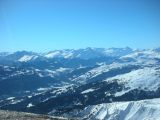 Cassons, Aussicht in die Bündner Bergwelt