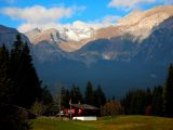 Flims, Aussicht auf den Flimserstein